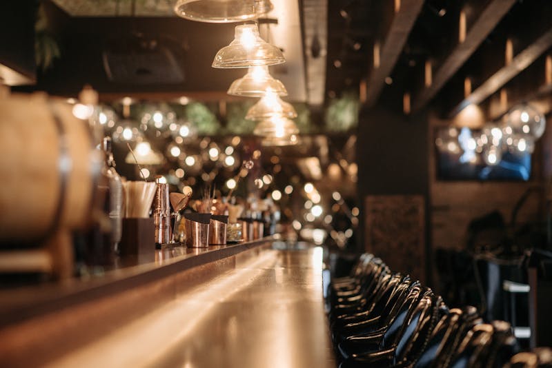Cafe Rio bar lounge interior